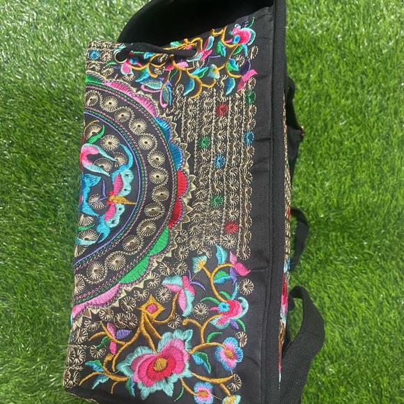 Colorful Embroidered Backpack - Picture 4 of 7